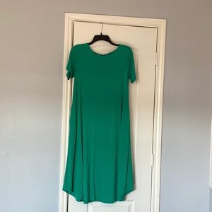 green sun dress